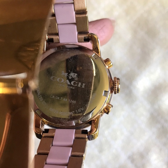 Rose Gold Coach Watch - Picture 2 of 5
